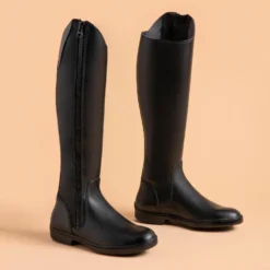 500 Adult Synthetic Horse Riding Long Boots -Equestrian Supplies Store kf1af959452703bad532d90c2de246554