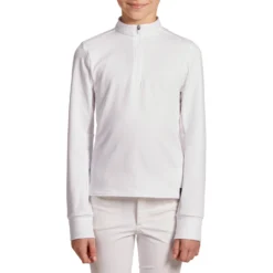 Kids' Horse Riding Long-Sleeved Warm Competition Polo 500 -Equestrian Supplies Store kf55bdce7537bd613596b5f19625f7dd3