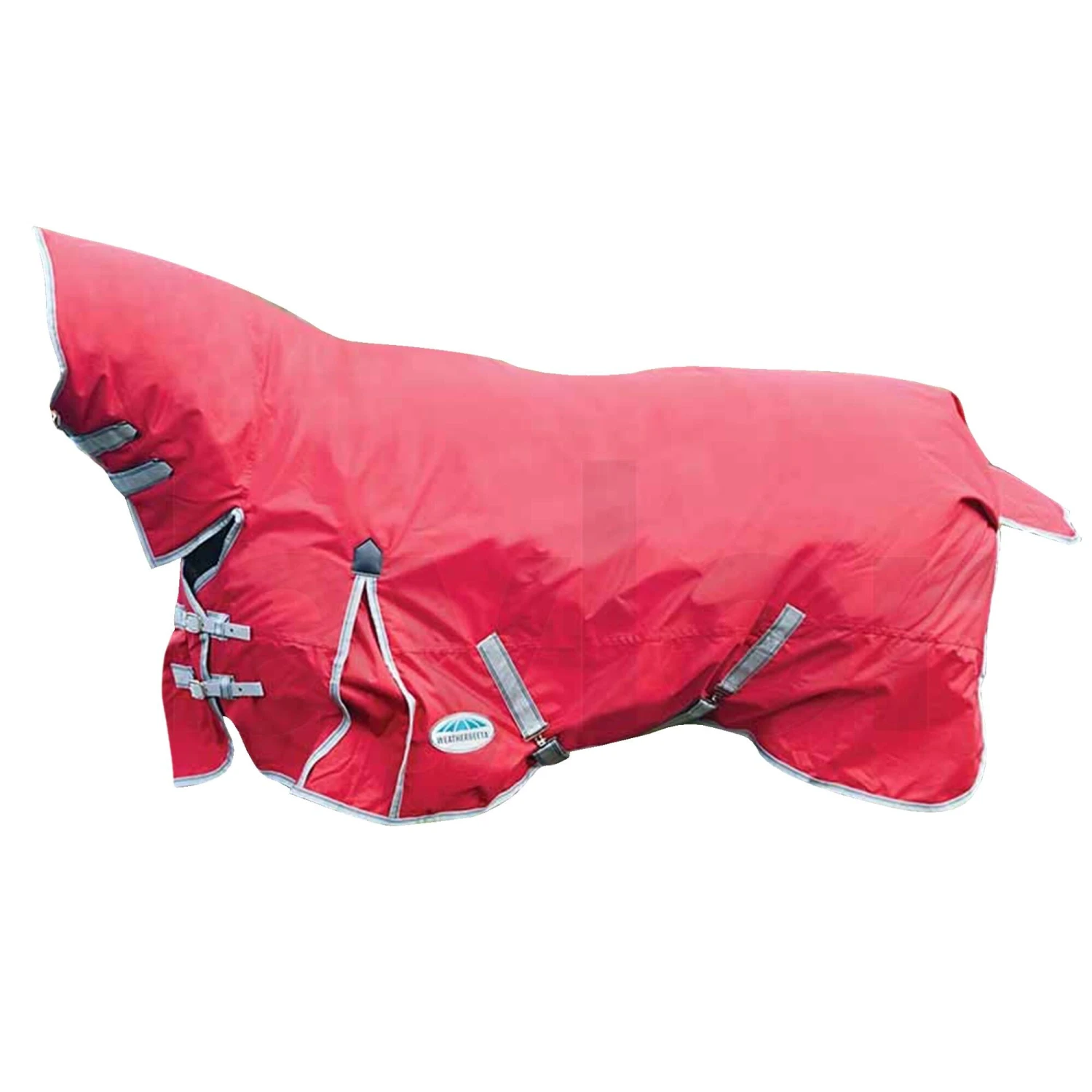 Weatherbeeta Comfitec Lite Classic Combo Neck Turnout Rug (Red/Silver/Navy) 1 Weatherbeeta Comfitec Lite Classic Combo Neck Turnout Rug (Red/Silver/Navy)