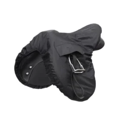 Dressage Waterproof Horse Saddle Cover (Black)