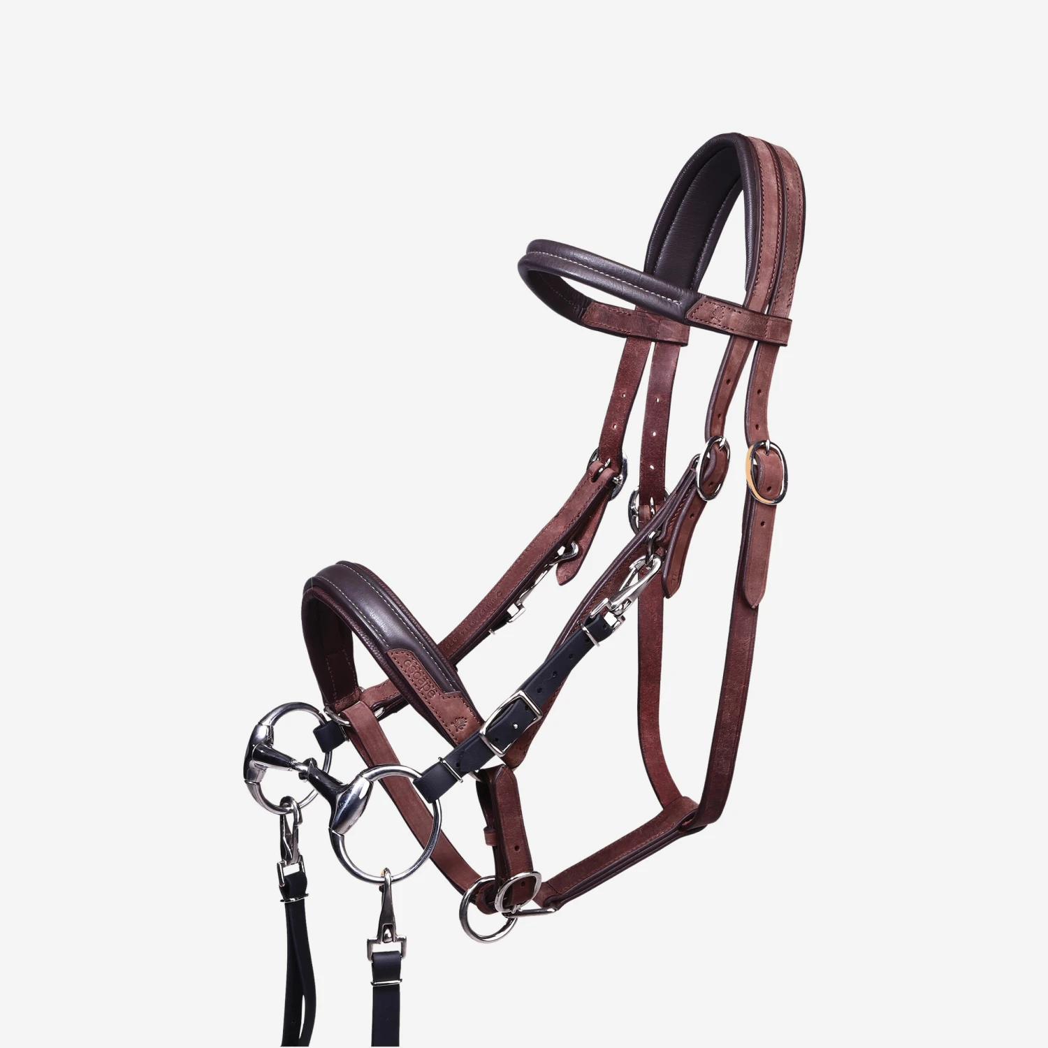Trail Horse Riding Bridle / Halter And Reins Escape - Brown 1 Trail Horse Riding Bridle / Halter And Reins Escape - Brown