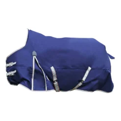 Weatherbeeta Comfitec Lite Essential Standard Neck Turnout Rug (Navy/Silver/Red)